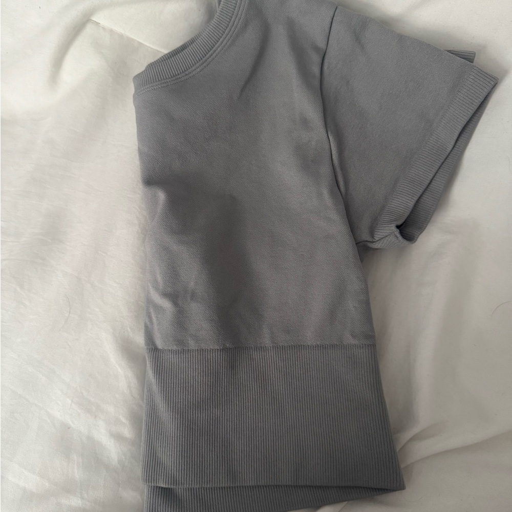 Aerie Gray Crop Top